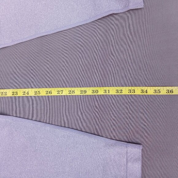 Light Grey Seamless Leggings Smile Contour High Waist Workout Gym Yoga Pants - Picture 10 of 12